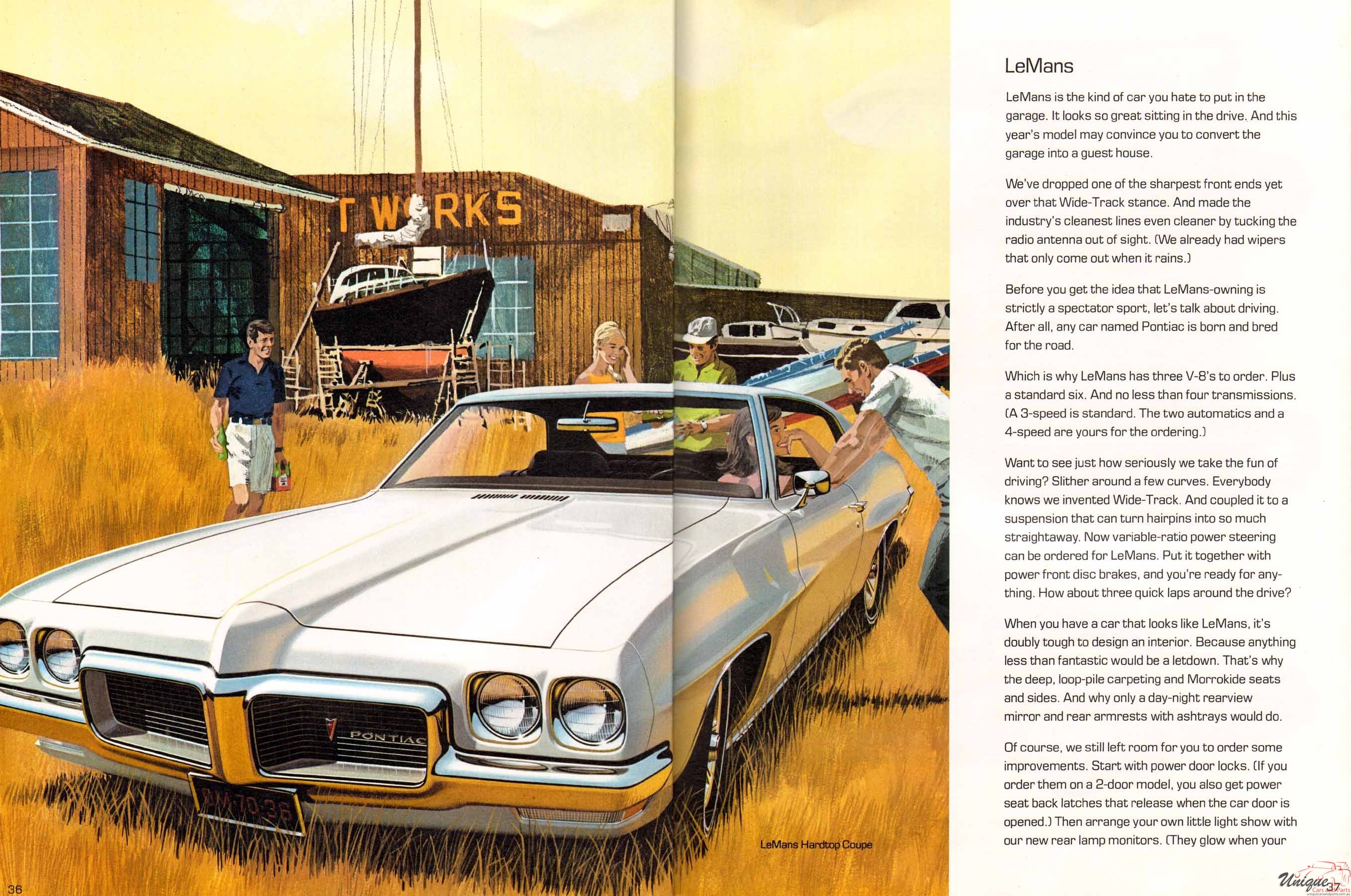 1970 Pontiac Full-Line Prestige Brochure Page 23